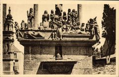 CPA Saint Thegonnec Le Calvaire