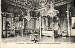 CPA Compiegne Chambre A Coucher De l'Imperatrice