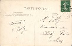 CPA Compiegne Palais Salon des dames d'honneur