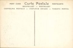 VINTAGE POSTCARD Compiegne the Main staircase