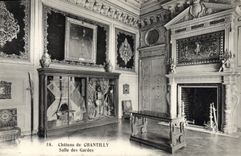 CPA Chateau de Chantilly Salle des gardes