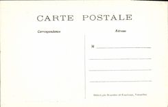 VINTAGE POSTCARD Castle Of Chantilly Anteroom