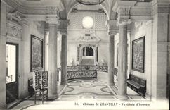 CPA Chateau De Chantilly Vestibule D'Honneur