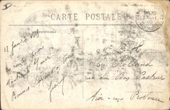 VINTAGE POSTCARD Chaumont Boulingrin