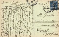 VINTAGE POSTCARD Chaumont Church Saint Jean Iateral Gate