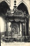 VINTAGE POSTCARD Chaumont Church Saint Jean Baptist the churchwarden's pew