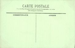 POSTAL Versalles de la VENDIMIA el castillo la sala de estar de Diane el busto de Louis XIV