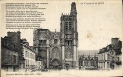 CPA Sens La cathedrale