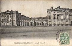 CPA Chateau De Compiegne Facade Principale
