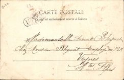CPA Compiegne Entree Du Parc