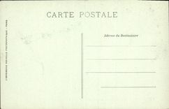 Castillo de la POSTAL de la VENDIMIA de Compiegne el pasillo de la aldea