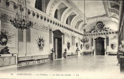 VINTAGE POSTCARD Compiegne the Castle the Room Of the Guards