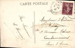 VINTAGE POSTCARD Castle Of Chantilly Southern Frontage