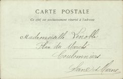 CPA Chateau De Chantilly La Cour D'Honneur