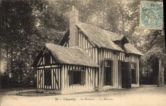 VINTAGE POSTCARD Chantilly the Hamlet the Smallholding
