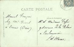 CPA Chantilly Le Chateau