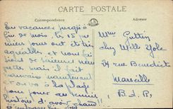 CPA Granville Le Cap Lihou Bateau