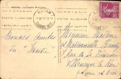 VINTAGE POSTCARD Royan the municipal casino