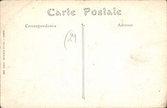 POSTAL Plougasnou de la VENDIMIA una esquina de la playa y de los chalets