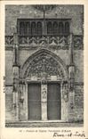 VINTAGE POSTCARD Gate Of the Parish church D' Anet