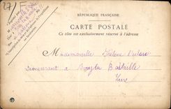 VINTAGE POSTCARD Abbey De Theleme By Ivry the Battle an underground gallery