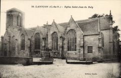 CPA Lannion Eglise Saint Jean Du Baly