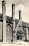 CPA Lannion Eglise De Brelevenez Portail Les trois piliers
