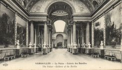 CPA Versailles Le Palais Galerie Des Batailles