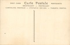 POSTAL Versalles de la VENDIMIA estatua de Louis XIV y de la corte de mármol