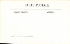 CPA Orleans Ruines De La Chapelle Saint Jacques