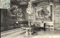 CPA Fontainebleau Le Palais L'Antichambre Des Salons