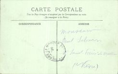 VINTAGE POSTCARD Fontainebleau the Palate the Anteroom Of the Living rooms