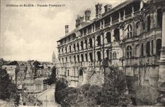 CPA Chateau De Blois Facade Francois 1er