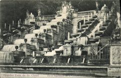 CPA Grandes Eaux De St Cloud Partie superieure de la cascade