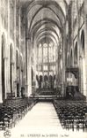VINTAGE POSTCARD the Abbey Of St Denis the nave