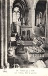VINTAGE POSTCARD the Abbey Of St Denis the Tombs Nave of left