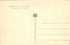 Vuelta y Pont de Verdún de la POSTAL de la VENDIMIA cabidos