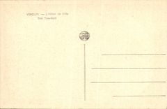 VINTAGE POSTCARD Verdun the Town hall