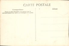 De la VENDIMIA de la POSTAL pequeño Trianon ataque frontal de Versalles hacia la casa francesa