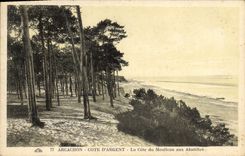 VINTAGE POSTCARD Arcachon Dimensions Money the Dimension Of Moulleau In Abatilles
