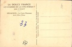 CPA Arcachon Le Casino Mauresque De La Ville D'Hiver