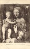 CPA Musee De Dijon Bernardino Luini La vierge et l'enfant