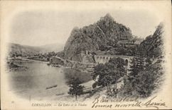 CPA Cornillon La Loire Et Le Viaduc