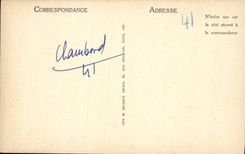 CPA Chambord L'Eglise Et l'Ecole