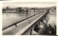 CPM Blois Vue Generale Vers St Nicolas