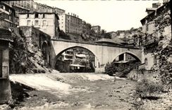 CPM Thiers Gorges De La Durolle Pont Et Chute De Seychalles