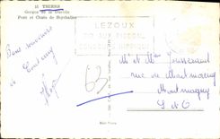 CPM Thiers Gorges De La Durolle Pont Et Chute De Seychalles