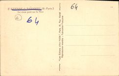 VINTAGE POSTCARD Etienne De Baigorry the Old Bridge On Nive