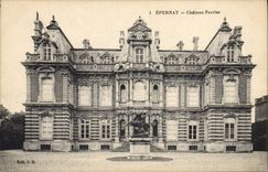 CPA Epernay Chateau Perrier
