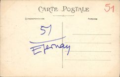 CPA Epernay Chateau Perrier